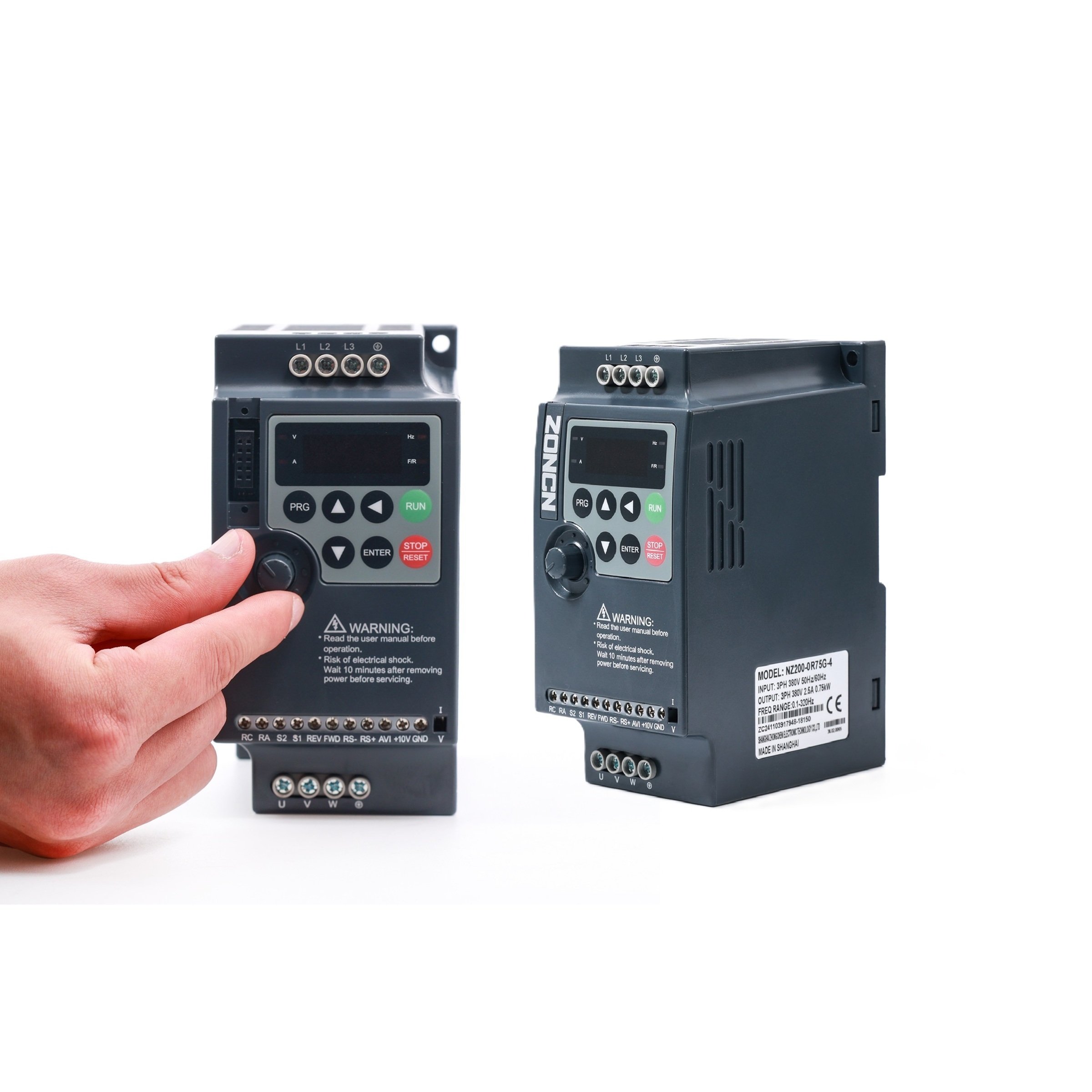 380v 1.5kw Variable Speed Drive VSD Frequency Converter 50hz 60hz VFD 2hp