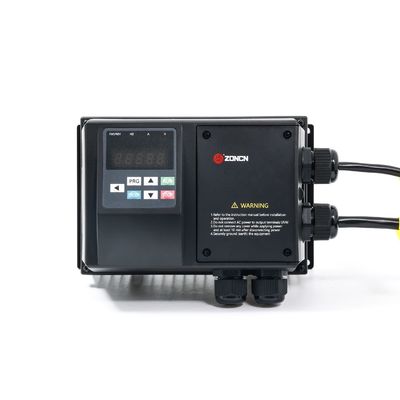 IP65 محافظ بالا اینورتر 380v درایو فرکانس متغیر 2.2kw VFD