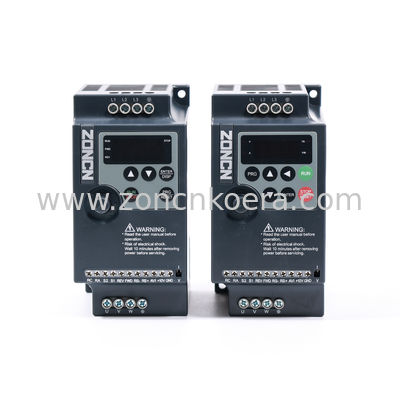 درایو فرکانس متغیر ZONCN 220 ولت 380 ولت 1 اسب بخار 2 اسب بخار اینورتر VFD برای پمپ