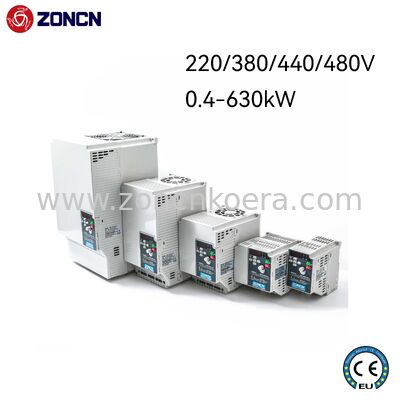 VFD Variable Frequency Drive 380V 11kW 15HP 3 فاز AC Inverter با فیلتر EMC داخلی برای کنترل سرعت موتور